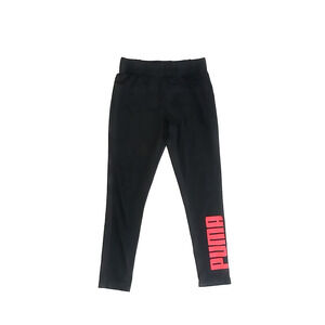 Puma Girls black Leggings size: 5-6 Years